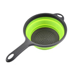 1pc Collapsible Drainer Basket Collapsible Colander Plastic Colander Fruit Colander Collapsible Colander Strainer Vegetable Drain