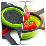 1pc Collapsible Drainer Basket Collapsible Colander Plastic Colander Fruit Colander Collapsible Colander Strainer Vegetable Drain