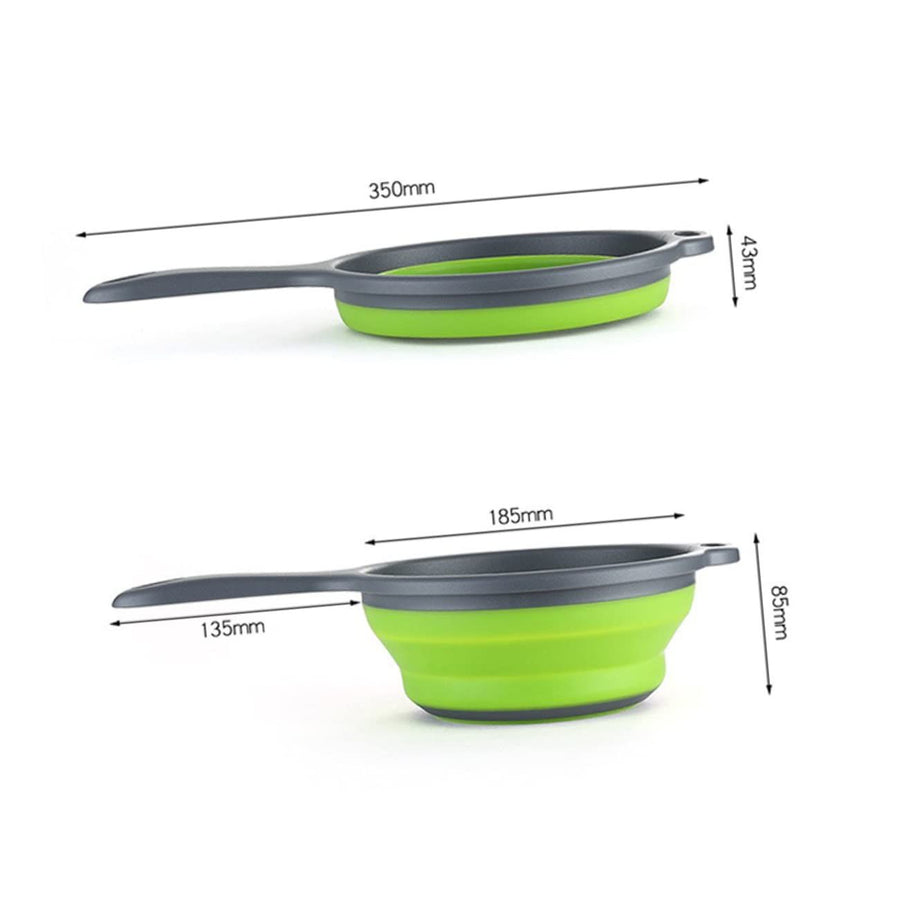 1pc Collapsible Drainer Basket Collapsible Colander Plastic Colander Fruit Colander Collapsible Colander Strainer Vegetable Drain