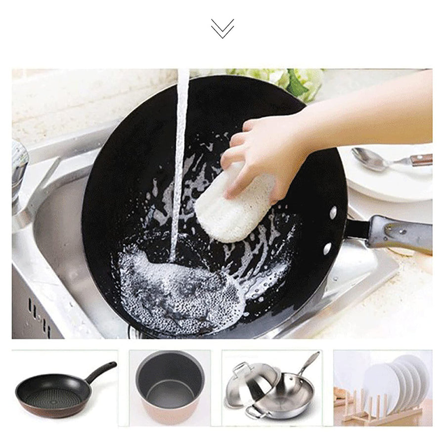 Bath Shower Sponge Natural Loofah Body Scrubber Soft Exfoliating Loofah Foaming Massage Peeling Women Men