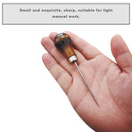Wooden Handle Scratch Awl for Leather Punch Hole or DIY Handmade Wooden Handle Scratch Awl for Leather Punch Hole or -1pcs