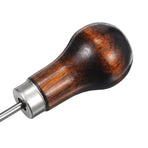 Wooden Handle Scratch Awl for Leather Punch Hole or DIY Handmade Wooden Handle Scratch Awl for Leather Punch Hole or -1pcs