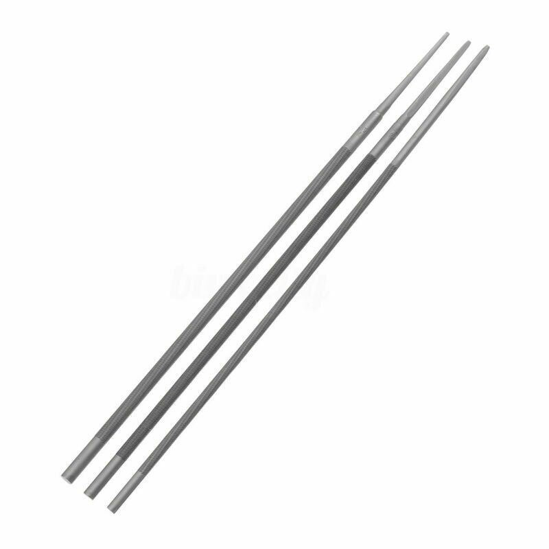10 Pcs Chainsaw File, Chainsaw Sharpener Kit, Round Chainsaw Sharpening, Flat File,Depth Gauge,Quick Check Gauge
