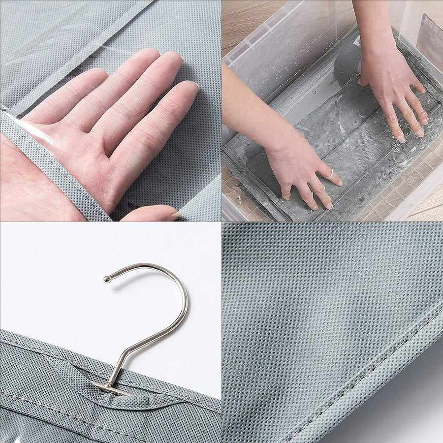 Purses Hanger Hanging Handbag Organizer Bags Storage Holder for Closet with 6 Larger Pockets  large capacity