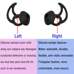 Earbud Replacement Tips Silicone Earbud Tips Earbud Caps Compatible with and Sport Headphone Ear Tips Earbud Rubber Tips 3 Pairs