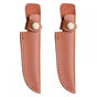 2PCS Leather Knife Sheath,Straight Knife Pouch Knife Cover Sleeve with Belt Loop for Outdoor Hunting Camping