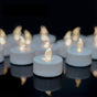 Battery Tea Lights Candles - LED Tea Light  Pack of 12 Battery Operated (Warm White) for Party Garden Gift