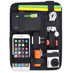 Electronics Organizer, Travel Gear Management Organize Case for Electronics Accessories Tools Hard Drive Memory Card Flash