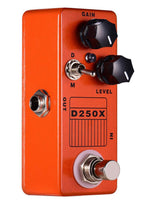 Mini Overdrive Preamp Pedal with True Bypass Switch Electric guitar effect pedal for guitar players durable and portable(D250X)