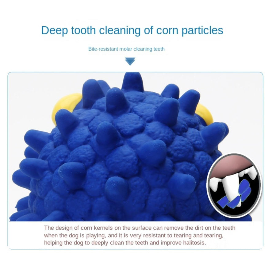 Dog Bite Resistant Toy Pet Interactive Vocal Training Ball Latex Teddy Tooth Cleaning Animal good material, safe and non-toxic