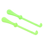 2pcs Fast Knot Tying Tool Portable Plastic Hook Loop Disgorger Remover for Fishing Easy to Use fine workmanship