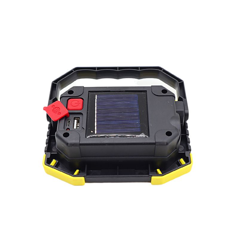 Searchlight Outdoor Portable Flashlight Emergency Solar USB Charging Floodlight Convenient & Flexibility Durable and Long lasting