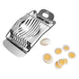 Stainless Steel Egg Cutter 1 Packs Multi-Functional Egg Fruit Slicer Egg Divider Kitchen Utility Gadget