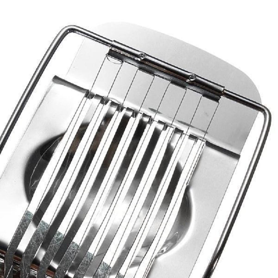 Stainless Steel Egg Cutter 1 Packs Multi-Functional Egg Fruit Slicer Egg Divider Kitchen Utility Gadget