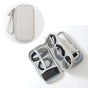Waterproof Multi-Layer Storage Electronic Organizer Travel USB Cable Accessories Bag/Case for Power Bank, Charging Cords