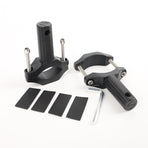 2pcs Front Fork Lamp Mount Pole Brackets,Headlight Fog Light Mounting Holder,Extension Tube Clamp for Motorcycle