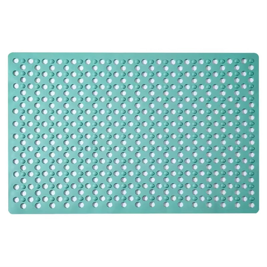 Non Slip Shower Mat with Drain Holes and Suction Cup,Thick Durable Tub Mat Comfy Massage Bathroom Mat for Shower Stall Bathtub