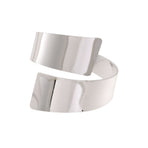 Napkin Rings Napkin Rings Set of 12 Napkin Ring Hold Modern Ring Buckles Metallic Adornment for Table Settings Dinner Party