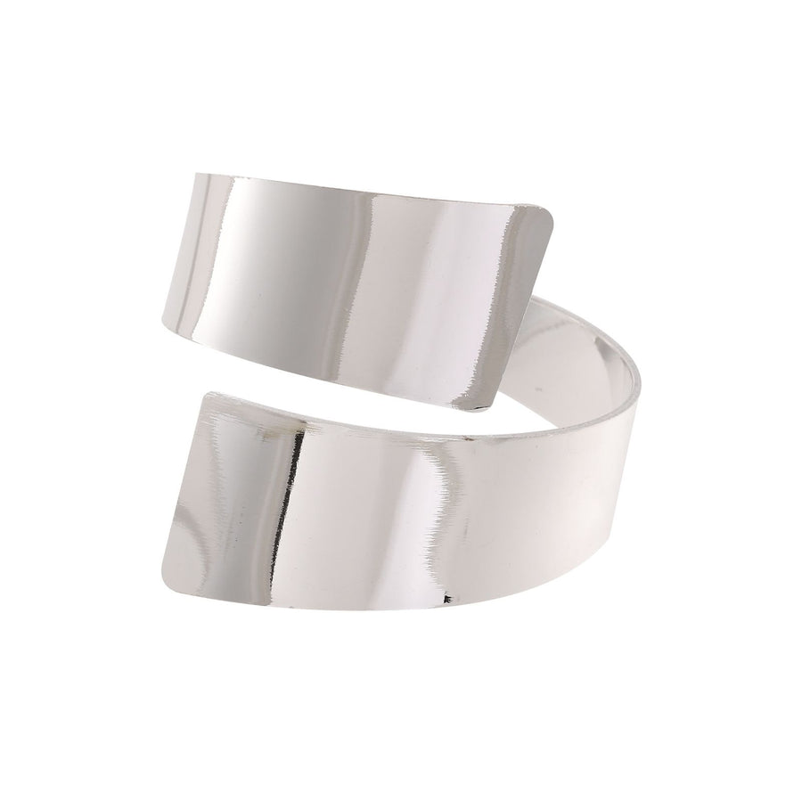 Napkin Rings Napkin Rings Set of 12 Napkin Ring Hold Modern Ring Buckles Metallic Adornment for Table Settings Dinner Party