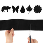 10pc Hook and Loop Tape for Couch Cushions, Strips with Adhesive, Nylon Self Adhesive Heavy Duty Strips for Home Office School Car