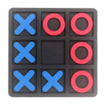 Toe Family Game, Classic Board Game, Classical Family Board Game, tic tac Toe Game, Board Size 15 X 15 cm