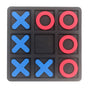 Toe Family Game, Classic Board Game, Classical Family Board Game, tic tac Toe Game, Board Size 15 X 15 cm