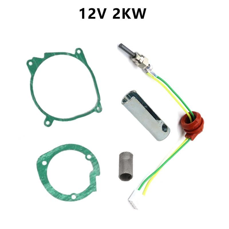 12V Air Diesel Parking Heater Part Kit Glow Plug Fit for Heater D2 D4 D4S 252069011300 & Removal Fitting Tool