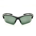 The Bifocal Sun Reader Sport and Wrap Around Reading Sunglasses, Unisex Half Frame Readers Cycling Driving Fishing