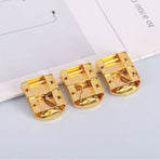 4Pcs Toggle Catch Lock, 25*33mm 9g (LxW) Zinc Alloy Hasp Lock Latch Clasp for Jewelry Box Wooden Case, Gold
