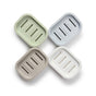 4 Pack Travel Soap Container, Portable Soap Holder with Lid, Travel Bar Soap Holder, Soap Case for Camping Gym Travel
