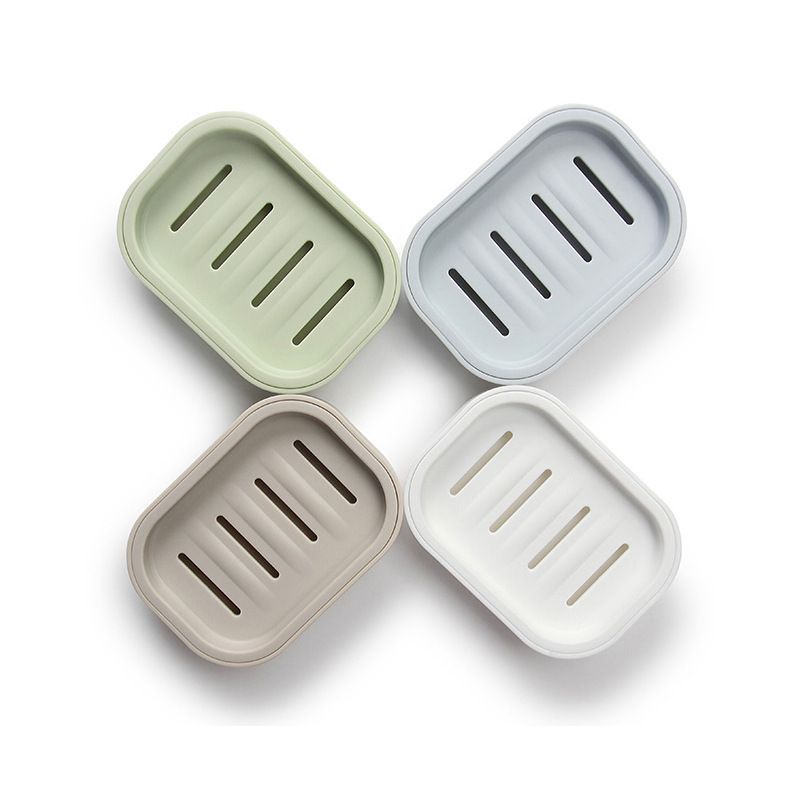 4 Pack Travel Soap Container, Portable Soap Holder with Lid, Travel Bar Soap Holder, Soap Case for Camping Gym Travel