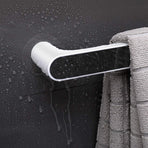 Storage Shelf，Rack Suction Wall-Mounted Towel Bar Holder Adhesive No Drilling Towel Holder Save Space for Kitchen Home（small）