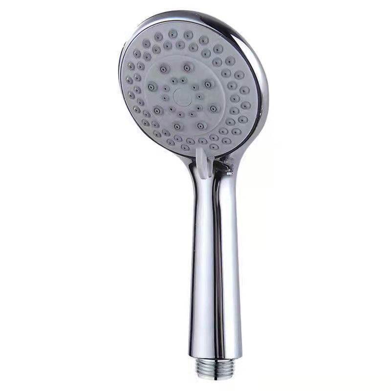 5 Functions Handheld Shower Head High Pressure Chrome Plated Finish Shower Head High Flow Hand Held Showerhead