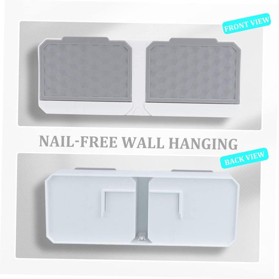 Box Wall-Mounted Soap Dish Soap Storage Case Soap Case Home Soap Holder Draining Soap Container Soap Storage Container Mounted
