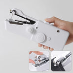 Handheld Sewing Machine Mini Portable Sewing Tool More Friendly to the Handicapped Easy-to-operate Portable(battery not included）