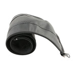 Baby Stroller Armrest Handle Sleeve Cover Replacement,Universal Zipper Handle Cover,Artificial Leather (Black)