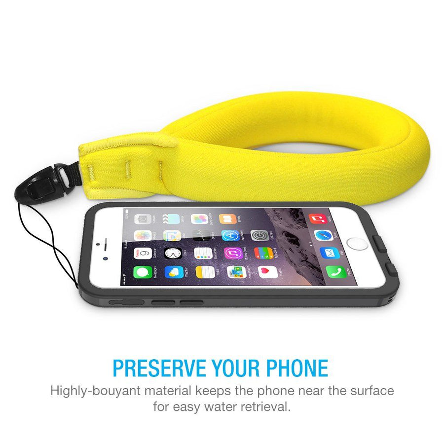 Waterproof Camera Float , Waterproof Float Strap for Underwater Camera and Waterproof Life Pouch Case - Universal Floating