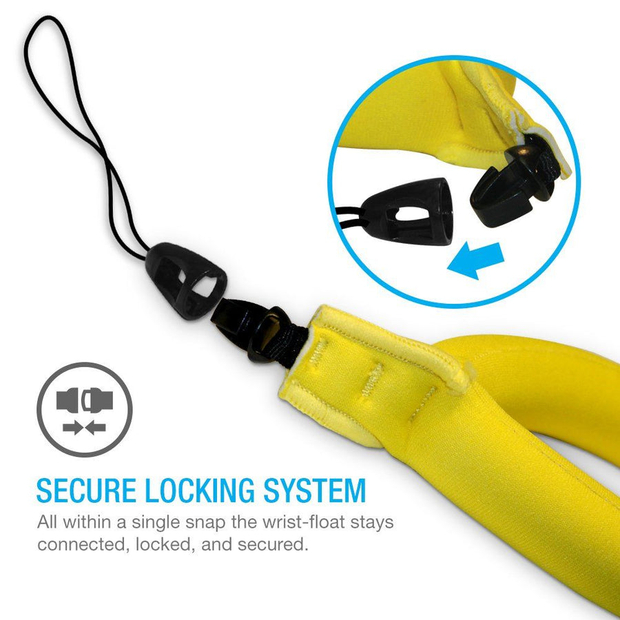Waterproof Camera Float , Waterproof Float Strap for Underwater Camera and Waterproof Life Pouch Case - Universal Floating