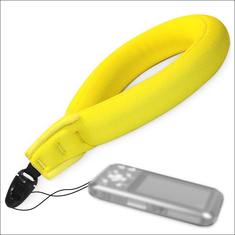 Waterproof Camera Float , Waterproof Float Strap for Underwater Camera and Waterproof Life Pouch Case - Universal Floating