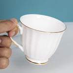 Ceramic Coffee Mugs with Texture Patterns for Man,Woman,Dad,Mom, Modern Coffee Mugs Set of 2 for Latte/Cappuccino/Cocoa