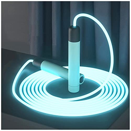 LED Light Up Jump Ropes for Kids Boys Girls, Glowing Skipping Rope Students Sports Class, Adjustable for Men Women