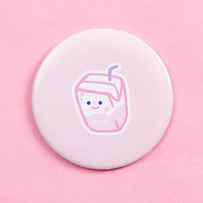 Folding Mirror, Hand-held Vanity Mirror, Portable Cute Mini Daisy Small Mirror, Small Round Mirror in Student Dormitory-5pcs