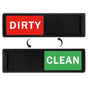 Dishwasher Magnet, Clean Dirty Sign Indicator For Dishwasher Non-Scratch Easy To Read And Strong Slide For Changing Signs