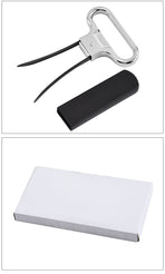 Wine Opener, Two-Prong Wine Bottle Opener for Damaged Cork Old Wine Corkscrew Remover
Apply for home, bar and commercial use.