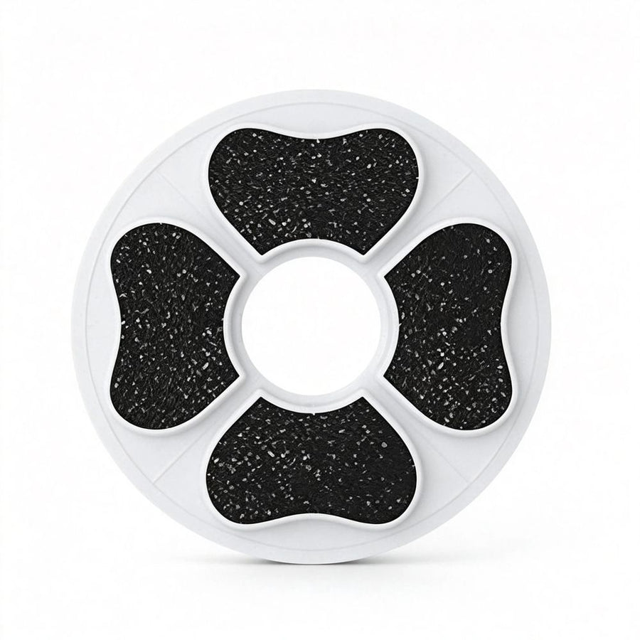 8 Packs Cat Water Fountain Food Grade Replacement Filters & Sponges Automatic Pet (8 Carbon Filters+8 Sponge Filters)