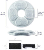 8 Packs Cat Water Fountain Food Grade Replacement Filters & Sponges Automatic Pet (8 Carbon Filters+8 Sponge Filters)