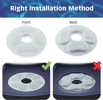8 Packs Cat Water Fountain Food Grade Replacement Filters & Sponges Automatic Pet (8 Carbon Filters+8 Sponge Filters)