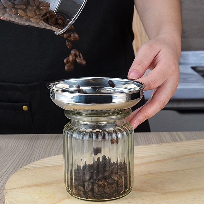 Canning Funnel with Wide Mouth Funnels for Kitchen Use - Stainless Steel Canning Supplies Kit for Multi Functional Filling