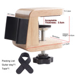 Guitar Wall Mount Guitar Hanger Wall Hook Holder Stand Display with Screws - Easy to Install - Fits All Size Guitars, Bass-2pcs