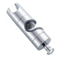 Bathroom Universal Shower Head Holder 18~25mm Adjustable Replacement 360° Rotatable Shower Rail Slide Holder Bracket-2pcs